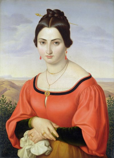 Fortunata, a Young Roman by Emil Muller